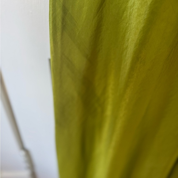 House of Harlow 1960 Lime Green Satin Dress - Picture 9 of 9